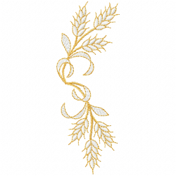 Flowers And Tree Embroidery Design 7